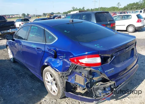 2016 Ford Fusion Se from USA, damaged, VIN 3FA6P0HD5GR163384
